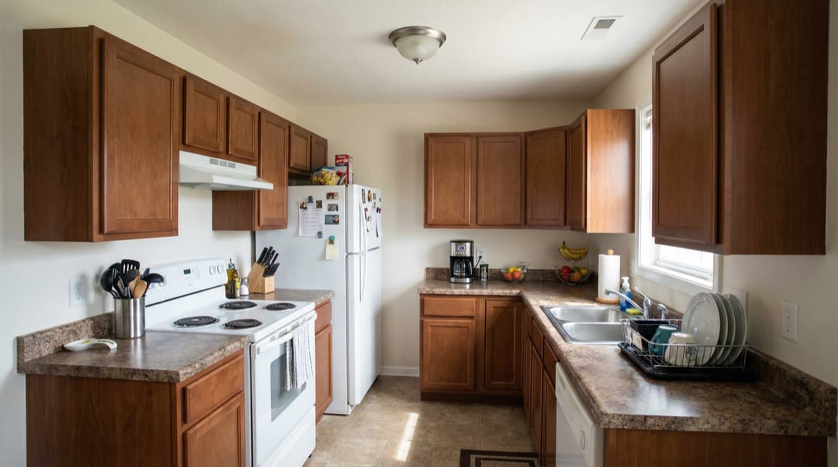 Modern Bright original kitchen photo