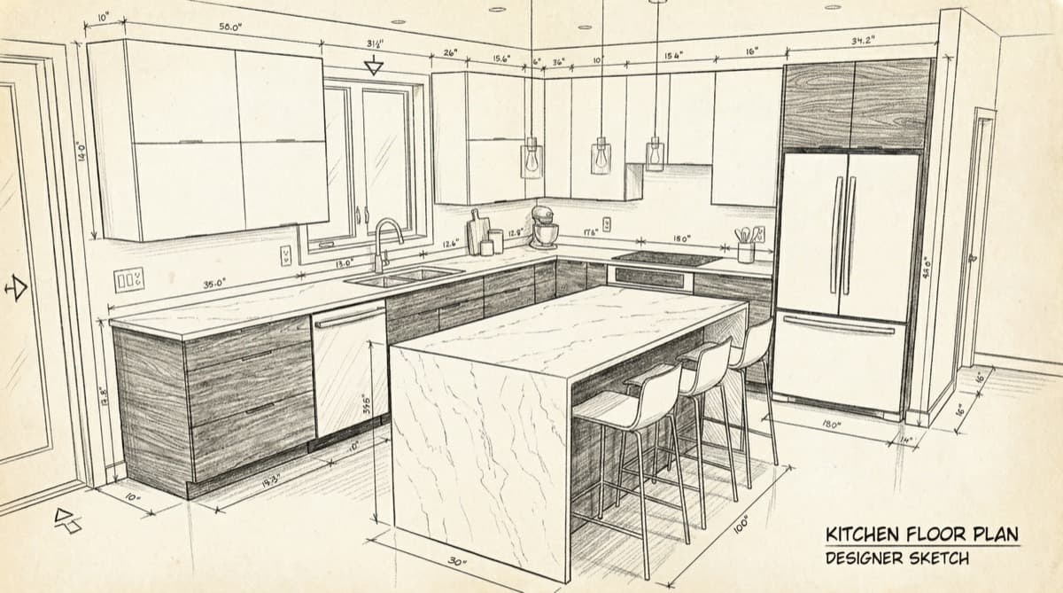 Interior Designers original kitchen photo example